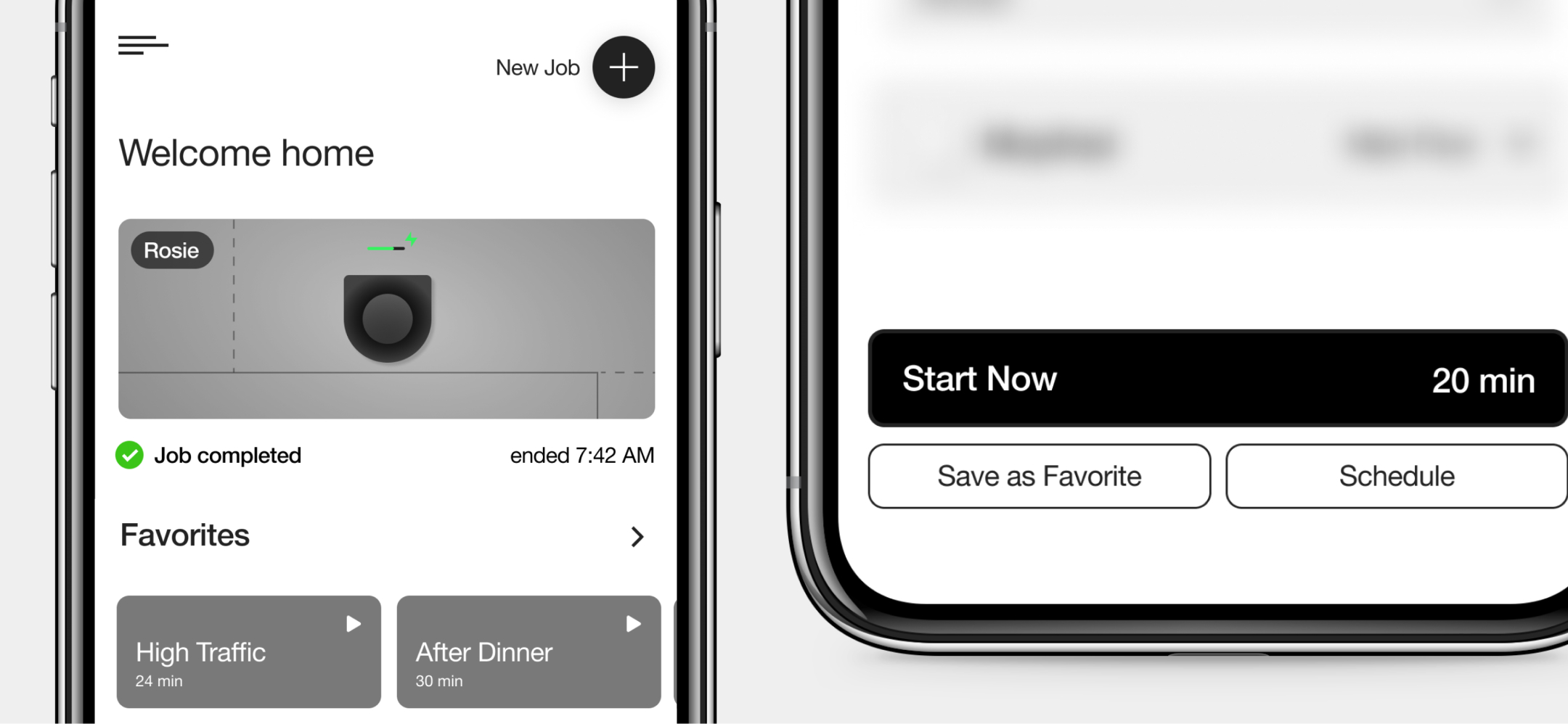 Collection of iRobot mapping and home layout interface concepts.